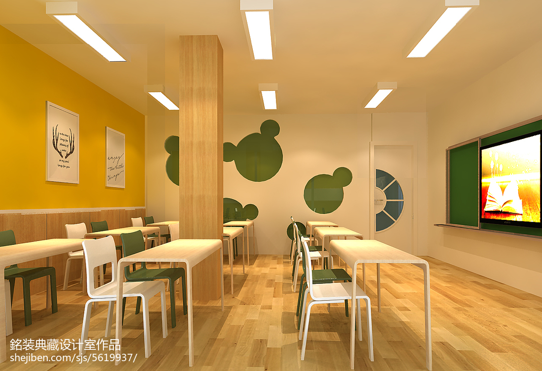 郑州儿童教育培训机构装修 安全空间设计的核心实践